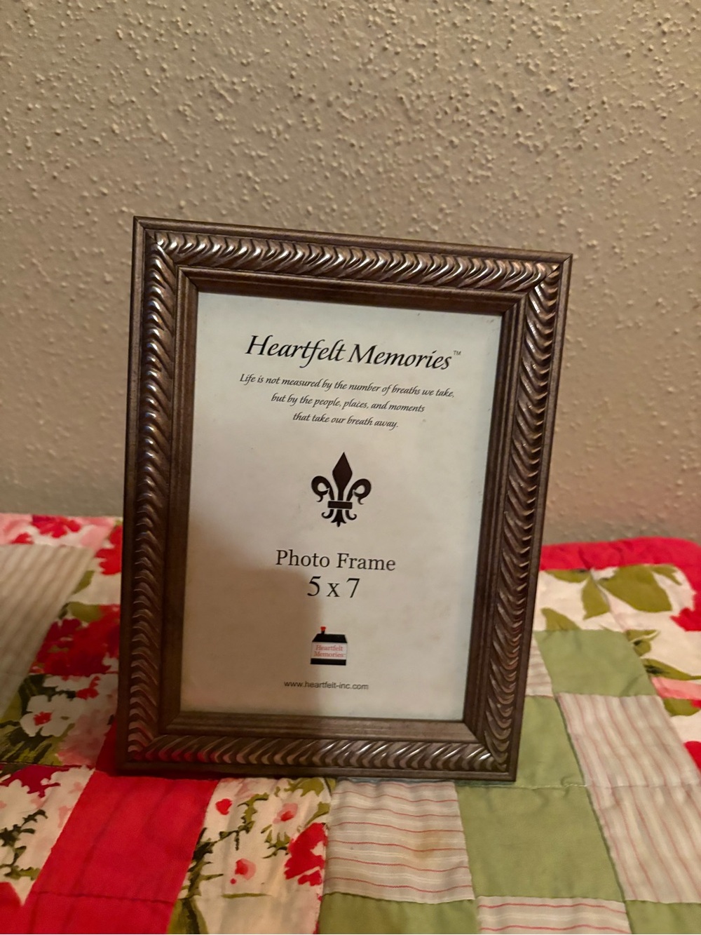 Bronze Ornate 5x7 Photo Frame